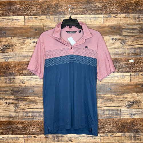 Vist Large View of Product Image Which is Used Travis Mathew Mens Short Sleeve Top M/15-15.5
