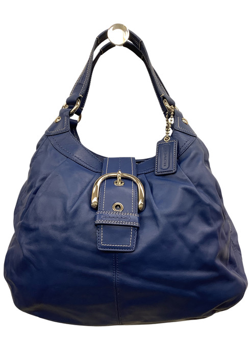 Vist Large View of Product Image Which is Used Coach Large Leather Handbag