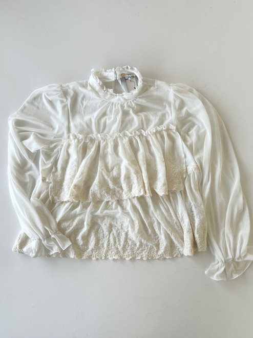 Vist Large View of Product Image Which is Used Francesca's Collections Long Sleeve Top L-12/14