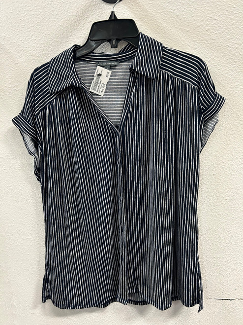 Vist Large View of Product Image Which is Used Adrianna Papell Short Sleeve Top L-12/14