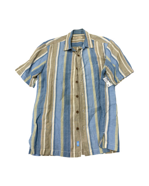 Vist Large View of Product Image Which is Used Tommy Bahama Mens Short Sleeve Top S/14-14.5