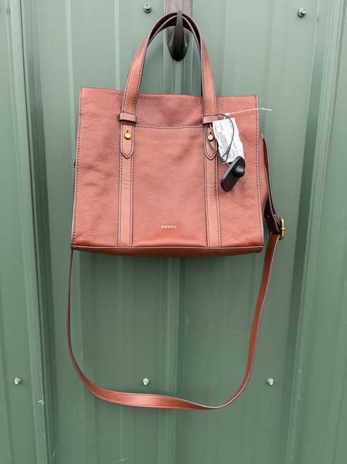 Vist Large View of Product Image Which is Used Fossil Xlarge Leather Handbag