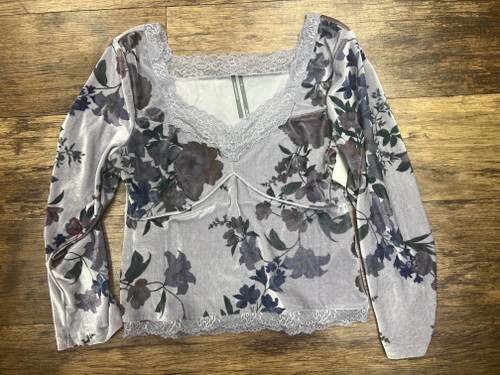 Vist Large View of Product Image Which is Used Anthropologie Long Sleeve Top M-8/10