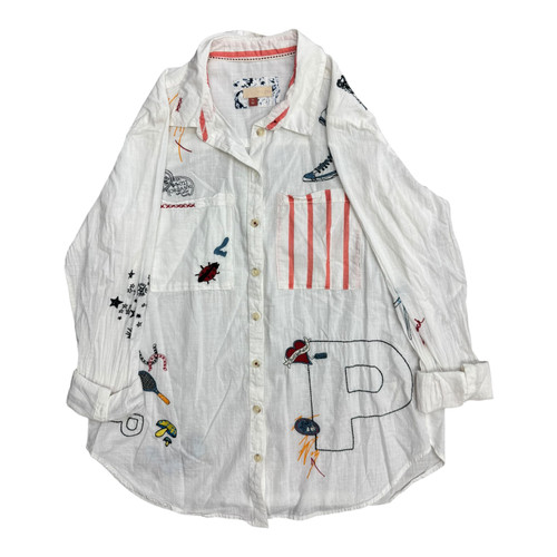 Vist Large View of Product Image Which is Used Pilcro Long Sleeve Top S-4/6