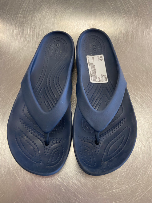 Vist Large View of Product Image Which is Used Crocs Flip Flops 7