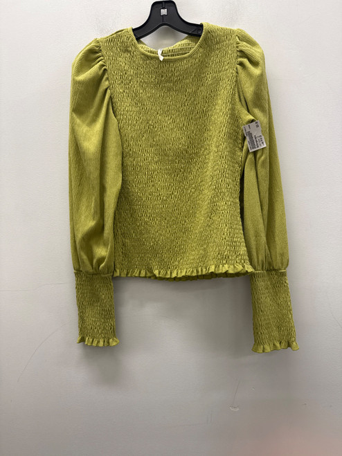 Vist Large View of Product Image Which is Used Green Anthropologie Long Sleeve Top M-8/10