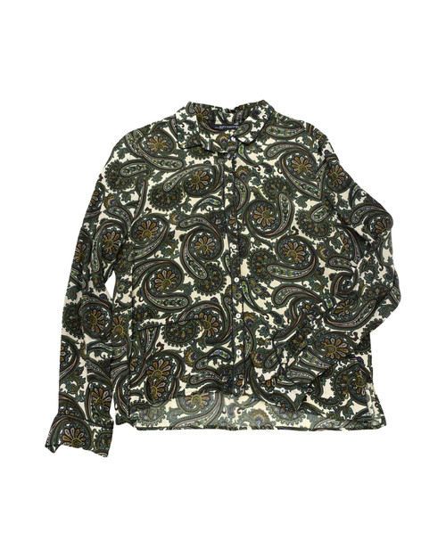 Vist Large View of Product Image Which is Used Zara Long Sleeve Top L-12/14