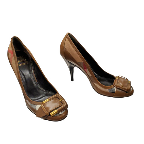 Vist Large View of Product Image Which is Used Burberry High Heels 6.5