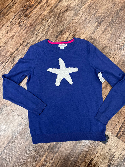 Vist Large View of Product Image Which is Used Vineyard Vines Lightweight Sweater M-8/10