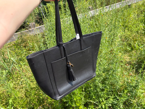 Vist Large View of Product Image Which is Used Cole Haan Large Leather Handbag