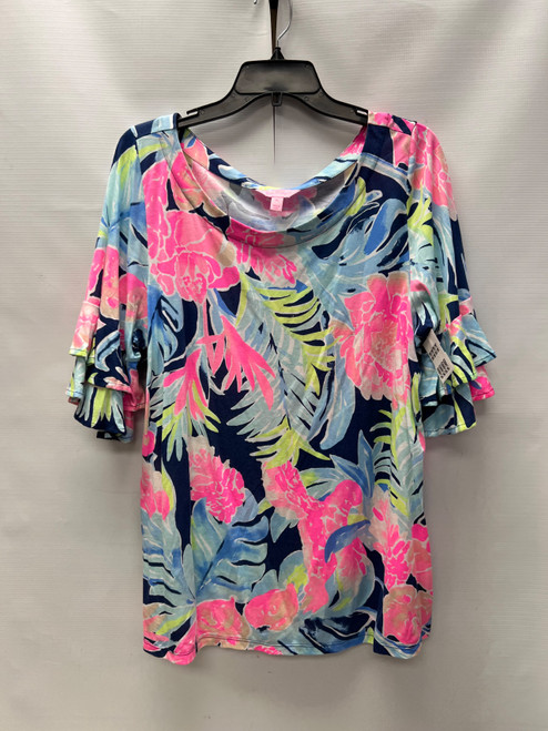 Vist Large View of Product Image Which is Used Lilly Pulitzer Short Sleeve Top XL-16