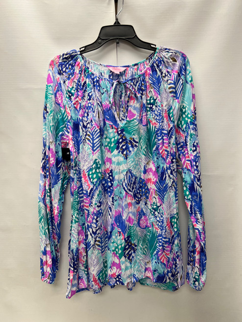 Vist Large View of Product Image Which is Used Lilly Pulitzer Long Sleeve Top XL-16