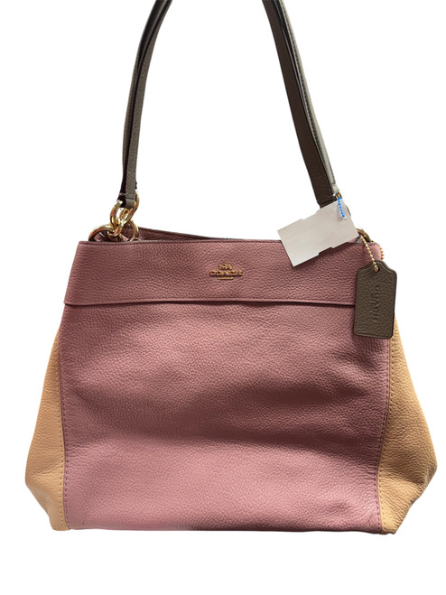 Vist Large View of Product Image Which is Used Coach Large Leather Handbag
