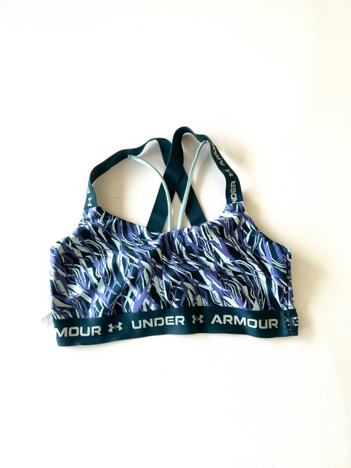Vist Large View of Product Image Which is Used Under Armour Sports Bra L-12/14