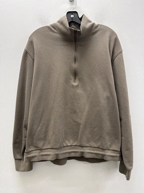 Vist Large View of Product Image Which is Used Lululemon Athletica Brown 1/4 zip Active Sweatshirt L-12/14
