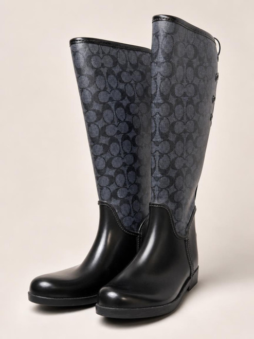 Vist Large View of Product Image Which is Used Coach Tall Boots 8