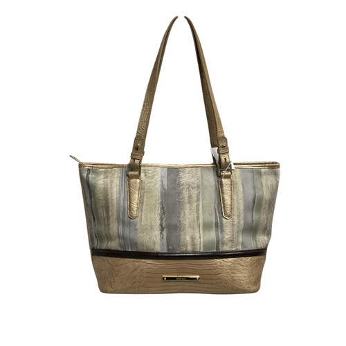 Vist Large View of Product Image Which is Used Brahmin Xlarge Leather Handbag