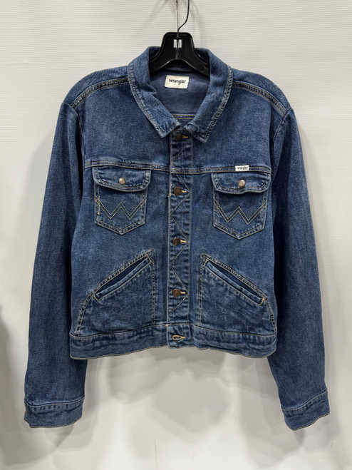 Vist Large View of Product Image Which is Used Wrangler Denim Jacket XL-16