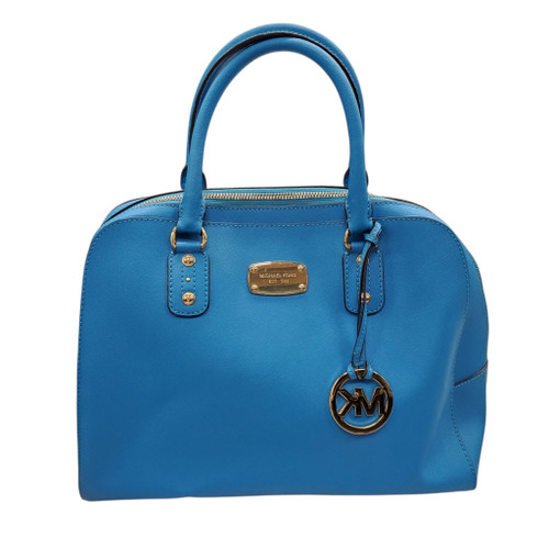 Vist Large View of Product Image Which is Used Michael Michael Kors Large Leather Handbag