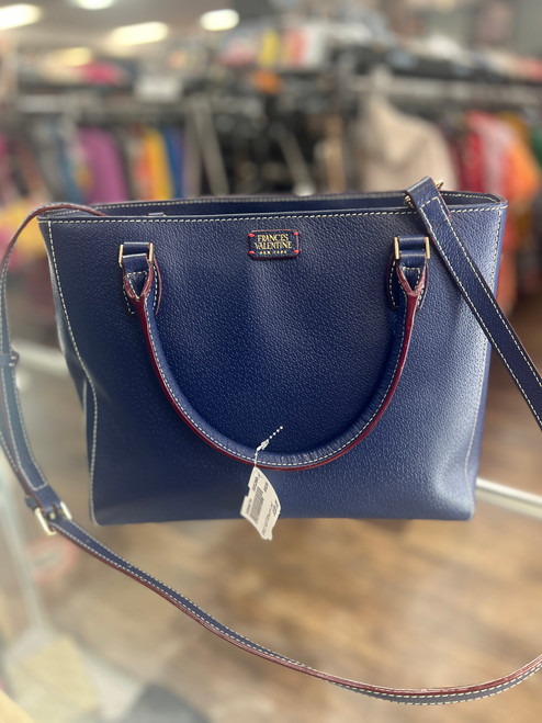 Vist Large View of Product Image Which is Used France’s valentine Leather Handbag