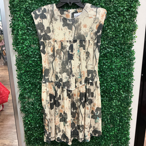 Vist Large View of Product Image Which is Used Ganni Short Dress F L-12/14