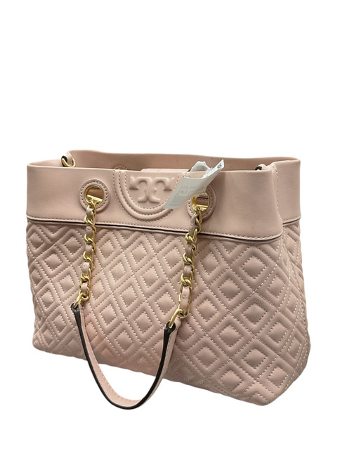 Vist Large View of Product Image Which is Used Tory Burch Large Leather Handbag