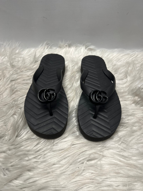 Vist Large View of Product Image Which is Used Gucci Flip Flops 8.5