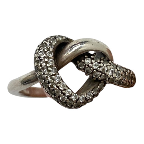 Vist Large View of Product Image Which is Used Pandora Ring Size 4