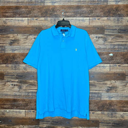 Vist Large View of Product Image Which is Used Polo Ralph Lauren Mens Short Sleeve Top XL/17-17.5