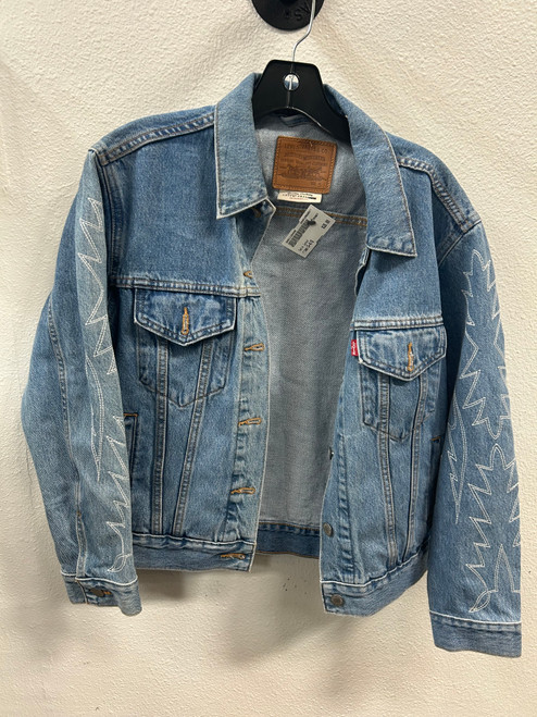 Vist Large View of Product Image Which is Used Unbranded Denim Jacket S-4/6