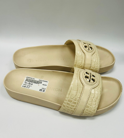 Vist Large View of Product Image Which is Used Tory Burch Wedge Sandals 8.5