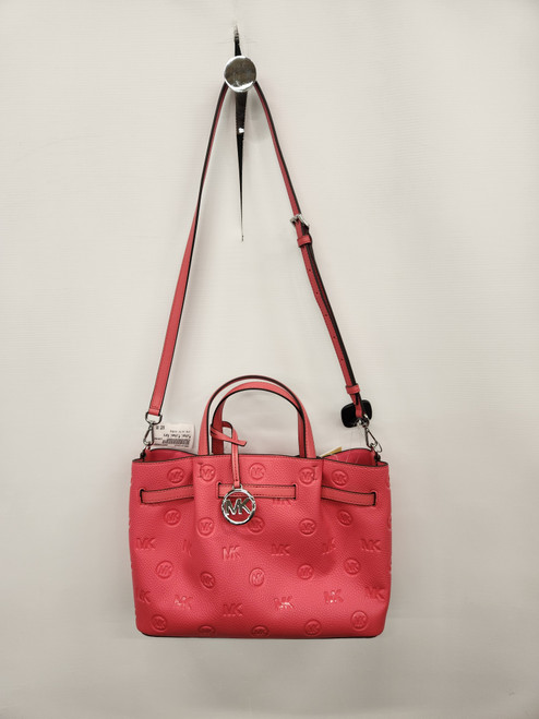 Vist Large View of Product Image Which is Used Michael Michael Kors Large Leather Handbag
