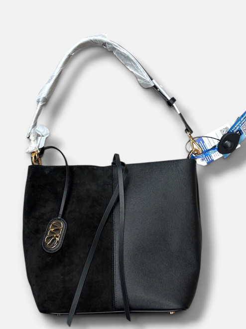 Vist Large View of Product Image Which is Stuart Weitzman Large Leather Handbag
