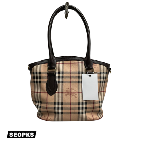 Vist Large View of Product Image Which is Used Burberry Large Handbag