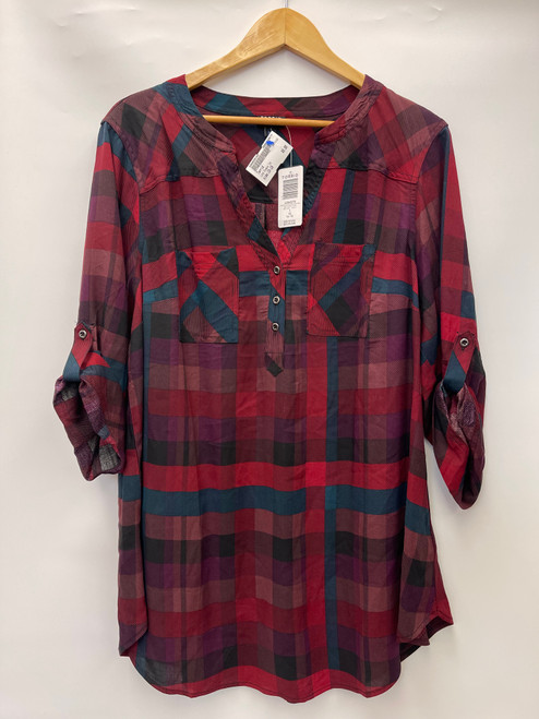 Vist Large View of Product Image Which is Used Torrid Long Sleeve Top 1X-18
