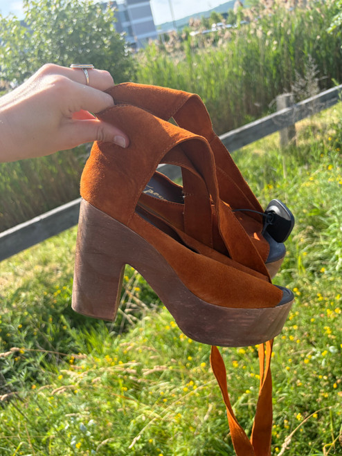 Vist Large View of Product Image Which is Used Free People High Heels 8