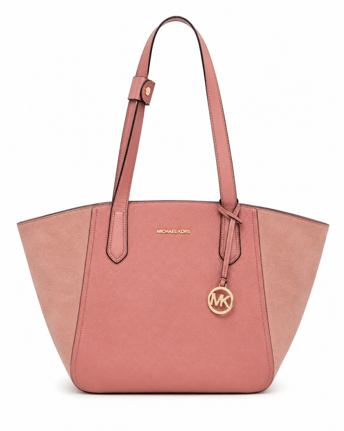 Vist Large View of Product Image Which is Used Michael Michael Kors Large Leather Handbag