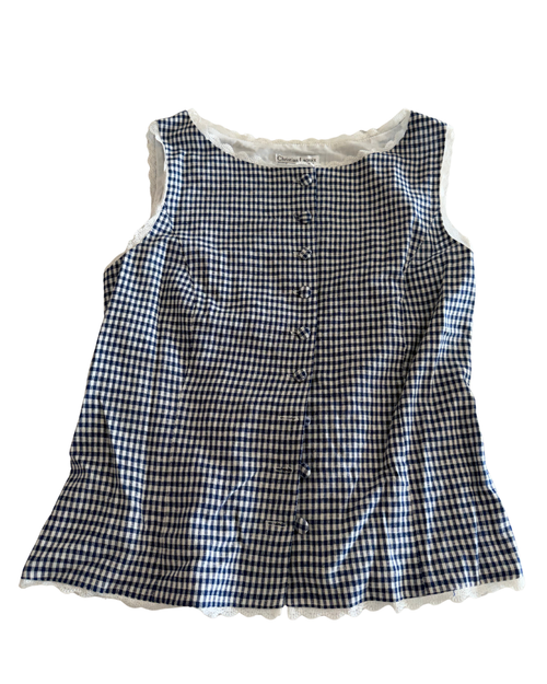 Vist Large View of Product Image Which is Gently used sleeveless top L-12/14