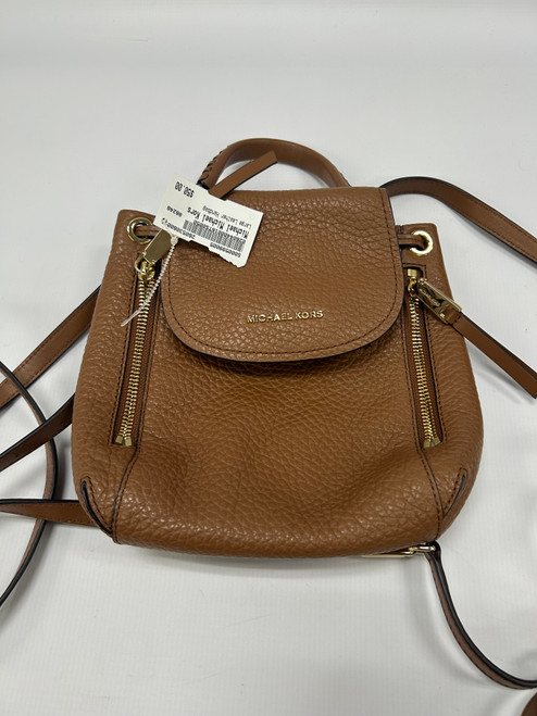 Vist Large View of Product Image Which is Used Michael Michael Kors Large Leather Handbag