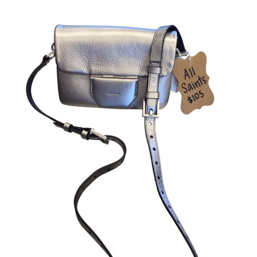 Vist Large View of Product Image Which is Used All Saints Large Leather Handbag