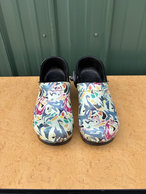 Vist Large View of Product Image Which is Used Dansko Clogs 10.5