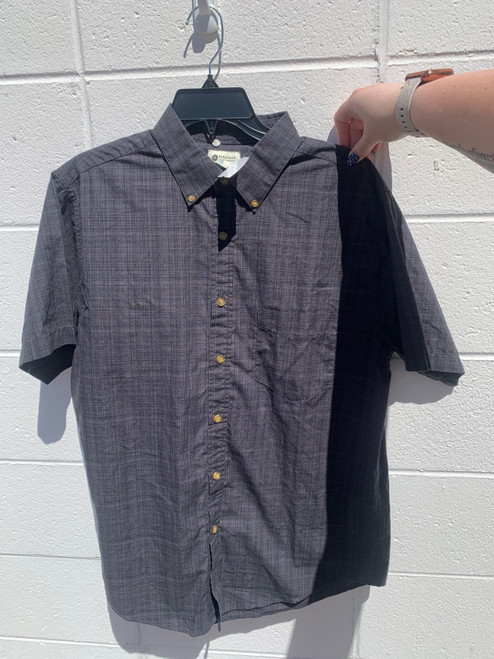Vist Large View of Product Image Which is Used Haggar Mens Short Sleeve Top M/15-15.5