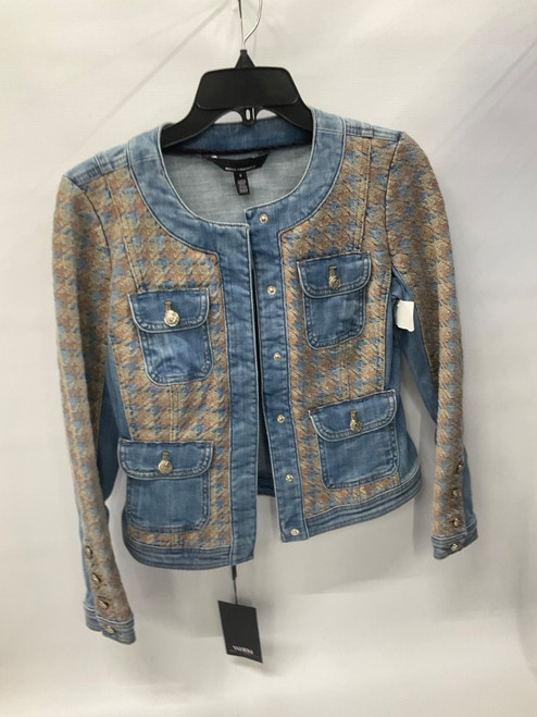 Vist Large View of Product Image Which is Used White House Black Market Denim Jacket XS-0/2