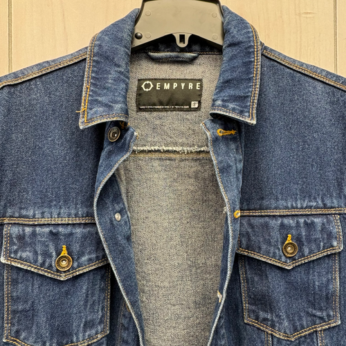 Vist Large View of Product Image Which is Used Unbranded Mens Denim Jacket S