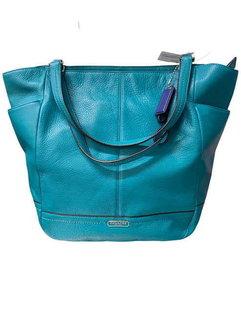 Vist Large View of Product Image Which is Used Coach Xlarge Leather Handbag