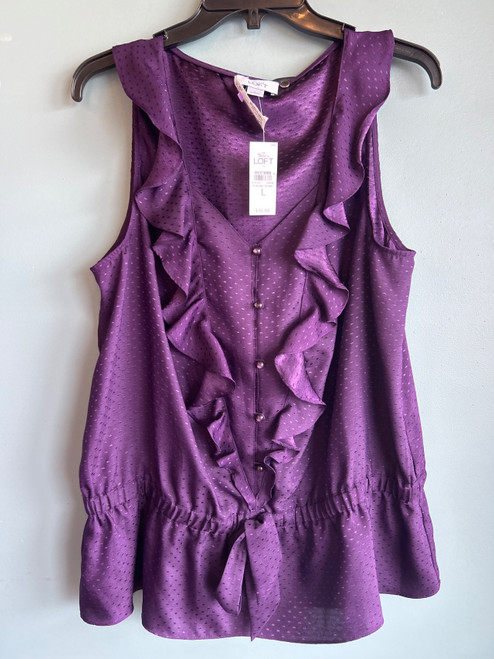 Vist Large View of Product Image Which is Used Loft Sleeveless Top L-12/14
