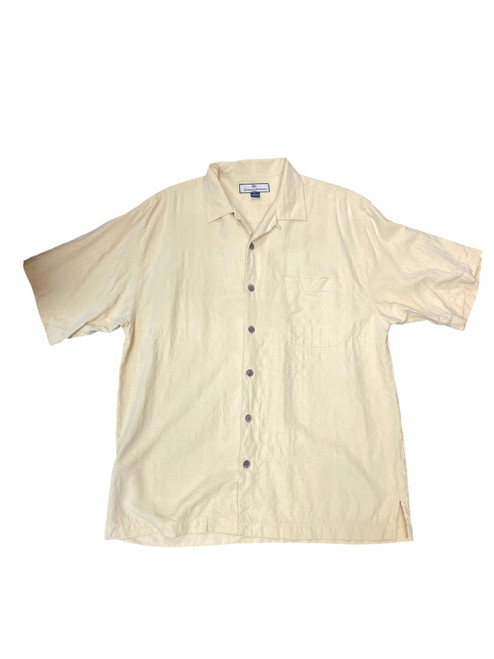 Vist Large View of Product Image Which is Used Tommy Bahama Mens Short Sleeve Top M/15-15.5