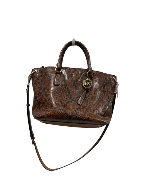 Vist Large View of Product Image Which is Used Michael Michael Kors Xlarge Leather Handbag