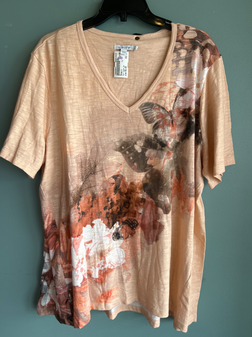 Vist Large View of Product Image Which is Used Chico's Short Sleeve Top XXL-20