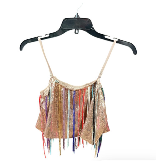 Vist Large View of Product Image Which is Used QOS Unbranded Tank Top XS-0/2
